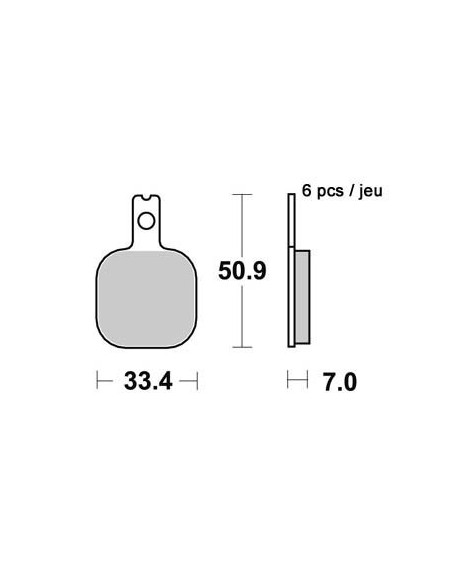 Plaquettes de freins AP RACING