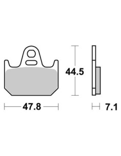 Plaquettes de freins AP RACING 2