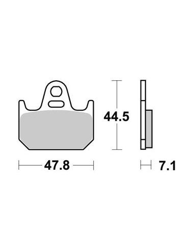 Plaquettes de freins AP RACING