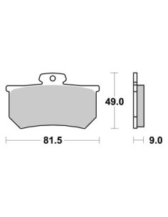 Plaquettes de freins AP RACING 2