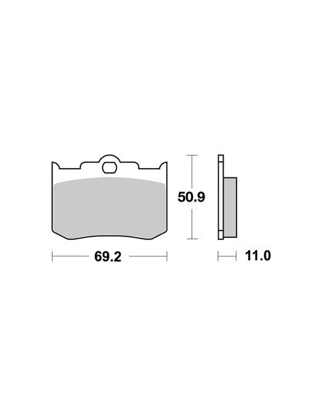Plaquettes de freins AP RACING