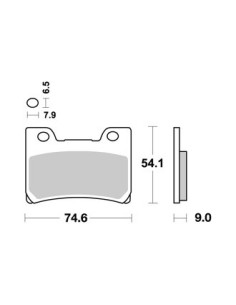 Plaquettes de freins AP RACING 2