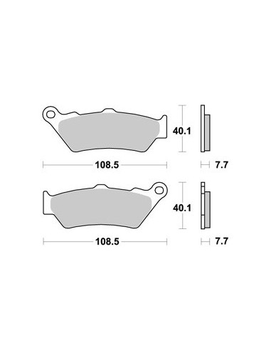 Plaquettes de freins AP RACING