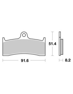 Plaquettes de freins AP RACING (Nouvelle Génération) 2