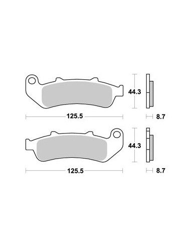Plaquettes de freins AP RACING