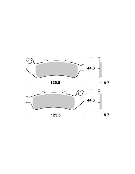 Plaquettes de freins AP RACING
