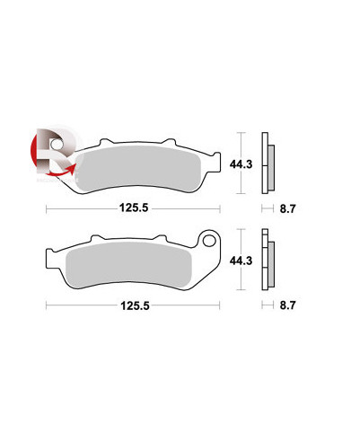 Plaquettes de freins AP RACING