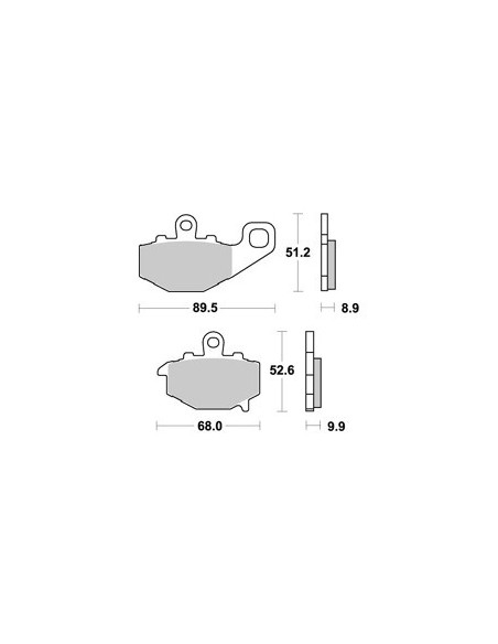 Plaquettes de freins AP RACING