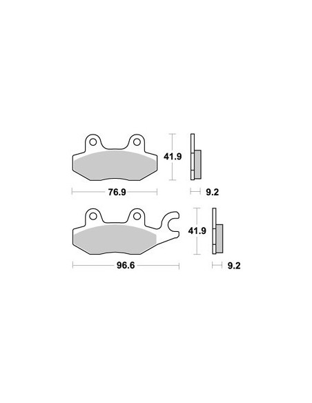 Plaquettes de freins AP RACING