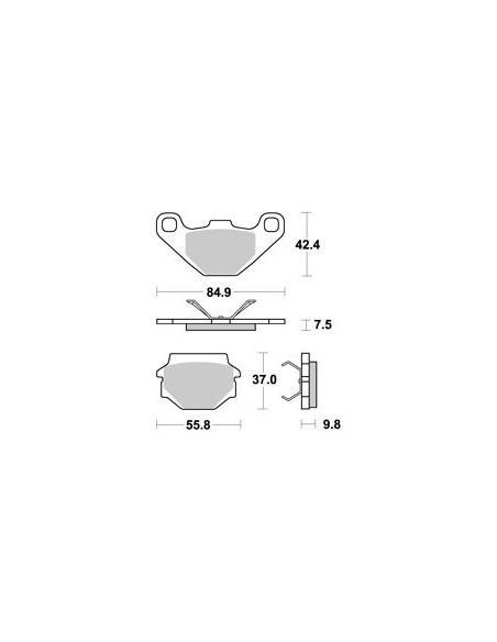 Plaquettes de freins AP RACING
