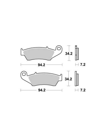 Plaquettes de freins AP RACING