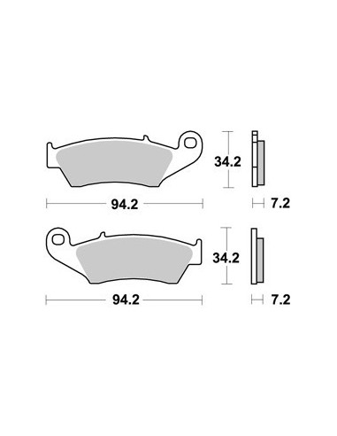 Plaquettes de freins AP RACING