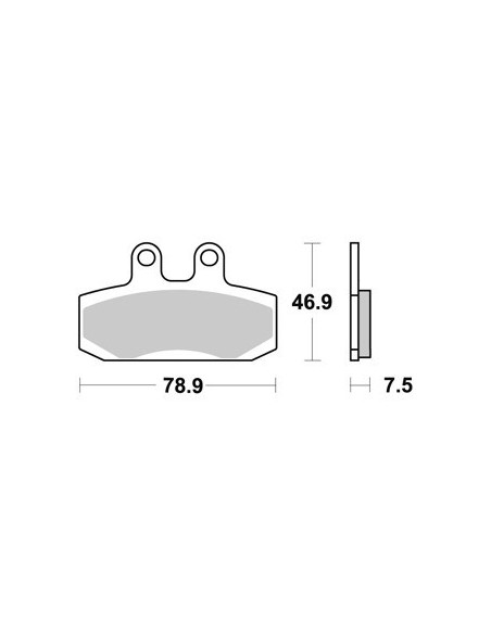 Plaquettes de freins AP RACING