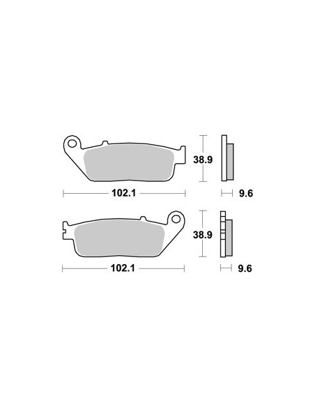 Plaquettes de freins AP RACING (Nouvelle Génération)