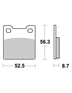 Plaquettes de freins AP RACING 2