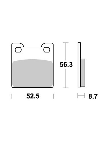 Plaquettes de freins AP RACING