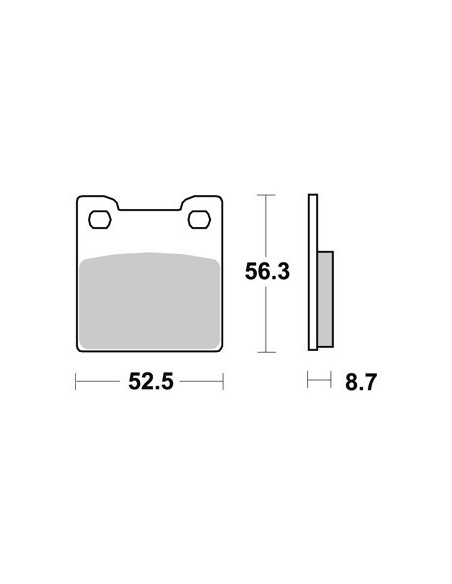 Plaquettes de freins AP RACING