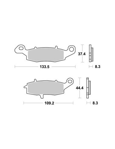 Plaquettes de freins AP RACING