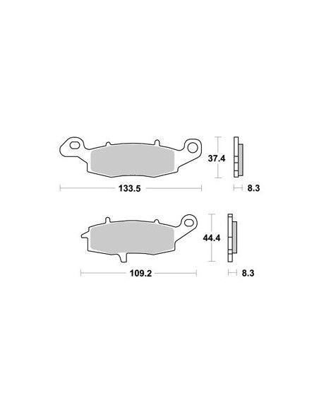 Plaquettes de freins AP RACING (Nouvelle Génération)