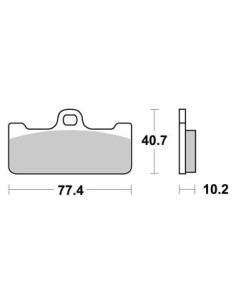 Plaquettes de freins AP RACING 2