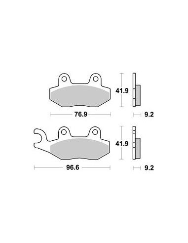 Plaquettes de freins AP RACING