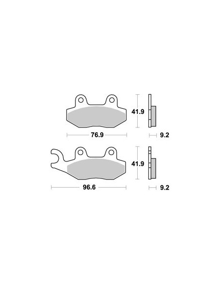 Plaquettes de freins AP RACING
