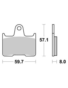 Plaquettes de freins AP RACING 2