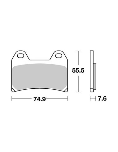 Plaquettes de freins AP RACING