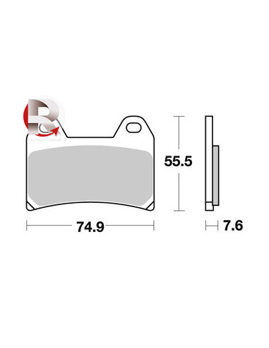 Plaquettes de freins AP RACING