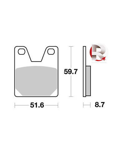 Plaquettes de freins AP RACING