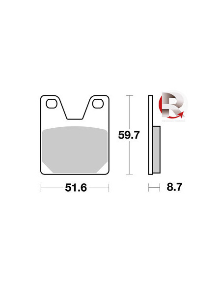 Plaquettes de freins AP RACING