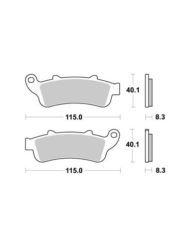 Plaquettes de freins AP RACING (Nouvelle Génération)
