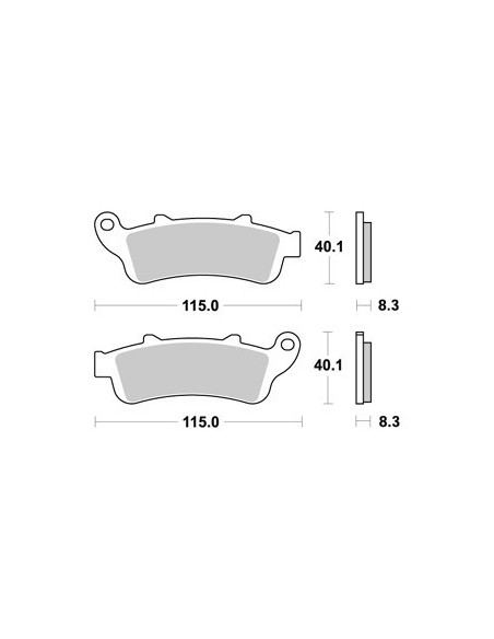 Plaquettes de freins AP RACING