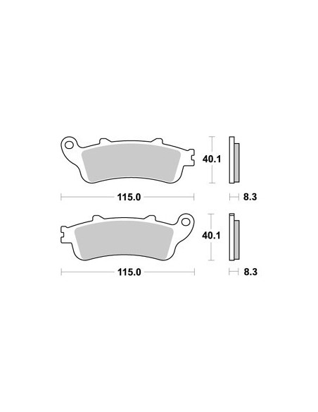 Plaquettes de freins AP RACING