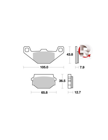 Plaquettes de freins AP RACING