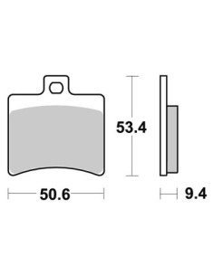 Plaquettes de freins AP RACING 2