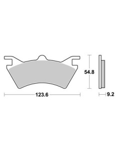 Plaquettes de freins AP RACING 2