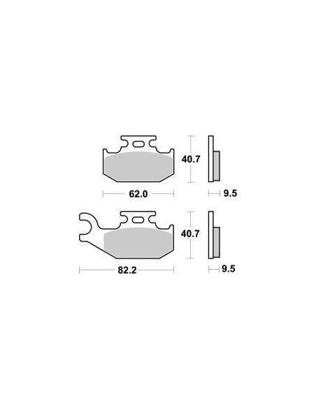 Plaquettes de freins AP RACING