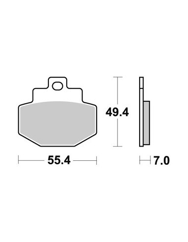 Plaquettes de freins AP RACING