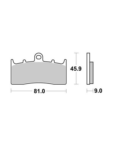 Plaquettes de freins AP RACING