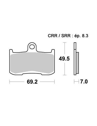 Plaquettes de freins AP RACING