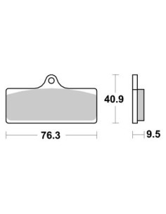 Plaquettes de freins AP RACING 2