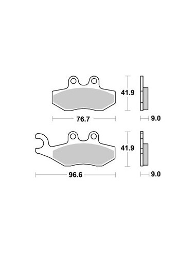 Plaquettes de freins AP RACING