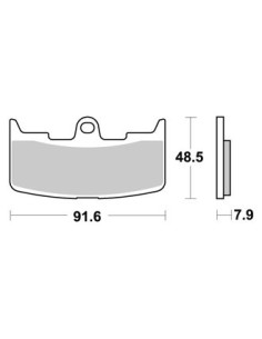 Plaquettes de freins AP RACING 2