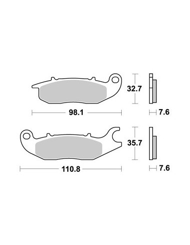 Plaquettes de freins AP RACING