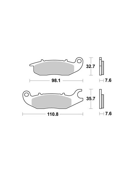 Plaquettes de freins AP RACING