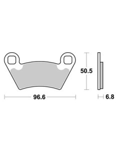 Plaquettes de freins AP RACING 2