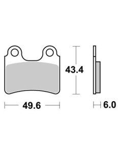 Plaquettes de freins AP RACING 2