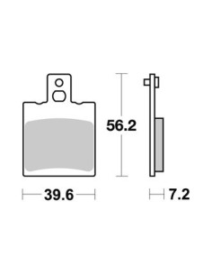 Plaquettes de freins AP RACING 2