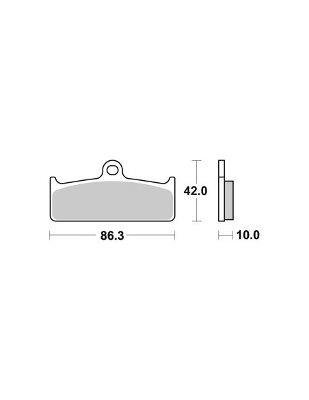 Plaquettes de freins AP RACING